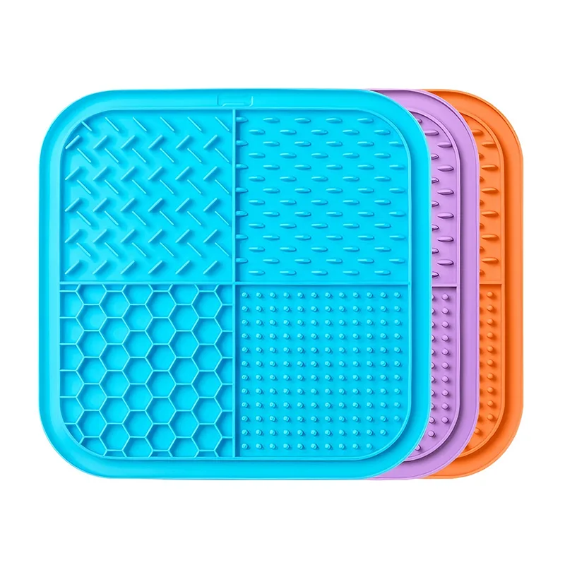 จานอาหารซิลิโคนสำหรับสัตว์เลี้ยง